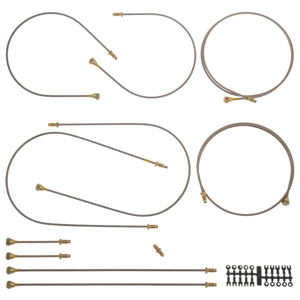 Bremsleitungssatz, Kunifer, LHD
