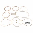 Bremsleitungssatz, Kunifer, RHD, metrisch

