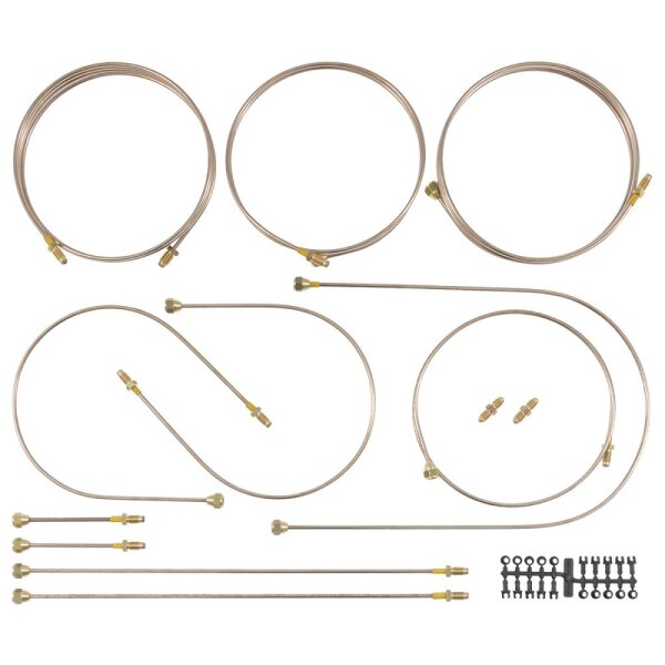 Bremsleitungssatz, Kunifer, RHD, metrisch
