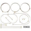 Bremsleitungssatz, Kunifer, RHD, metrisch
