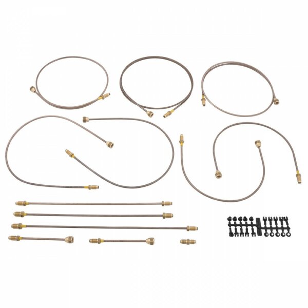 BRAKE PIPE SET, CUNIFER, LHD, METRIC