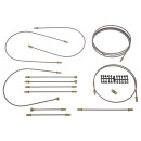 BRAKE PIPE SET, COPPER/NICKEL, LHD