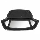 HOOD, FOLDING FRAME, VINYL, BLACK, NO HEADER RAIL, ZIP OUT REAR WINDOW