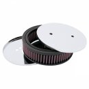 AIR FILTER, K&amp;N, HS4, CENTRE HOLE, 45MM