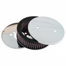 AIR FILTER, K&amp;N, HS6, CENTRE HOLE, 45MM