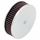 AIR FILTER, K&amp;N, HS2, OFFSET HOLE, 45MM