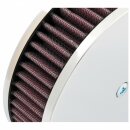 AIR FILTER, K&amp;N, HS2, OFFSET HOLE, 45MM