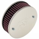 AIR FILTER, K&amp;N, HS4/HIF4, CENTRE HOLE, 54MM