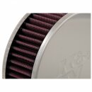 AIR FILTER, K&amp;N, HS4/HIF4, CENTRE HOLE, 54MM