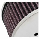 AIR FILTER, K&amp;N, HS4, CENTRE HOLE, 83MM