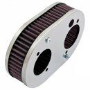 AIR FILTER, K&amp;N, WEBER DCOE, CENTRE HOLE, 45MM