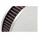 AIR FILTER, K&amp;N, HS4, OFFSET HOLE, 45MM