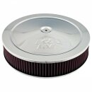 AIR FILTER, K&amp;N, HOLLEY, 14&quot; X 3&quot;, 78MM