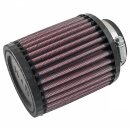 AIR FILTER, K&amp;N, CONE TYPE, CLAMP ON, 2&quot; X 4&quot;
