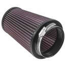 AIR FILTER, K&amp;N, CLAMP ON