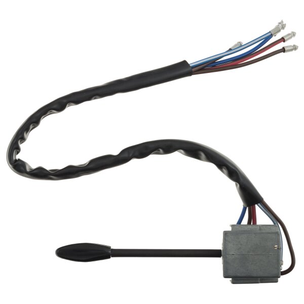 SWITCH ASSEMBLY HEADLIGHT BLACK, STEERING COLUMN LEVER, LHD