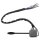 SWITCH ASSEMBLY HEADLIGHT BLACK, STEERING COLUMN LEVER, LHD