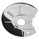 BACK PLATE, BRAKE DISC, FRONT, STAINLESS STEEL, RH