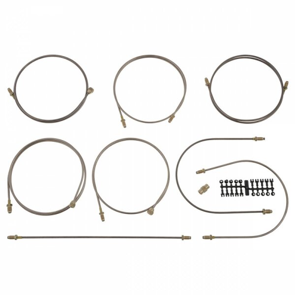 Bremsleitungssatz, Kunifer, LHD, 2-Kreis-System