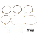 BRAKE PIPE SET, COPPER/NICKEL, LHD, SINGLE