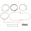 BRAKE PIPE SET, CUNIFER, LHD, SINGLE LINE SYSTEM