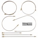 BRAKE PIPE SET, CUNIFER, LHD, DUAL LINE SYSTEM