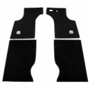 FOOTWELL MATS, BLACK, RHD, 4 PIECE