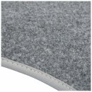 FOOTWELL MATS, GREY, LHD, 4 PIECE