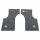 FOOTWELL MATS, FRONT, GREY, RHD, PAIR