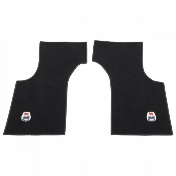 FOOTWELL MATS, FRONT, BLACK, LHD, PAIR