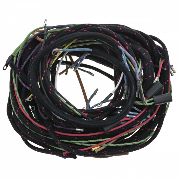 WIRING HARNESS, COMPLETE LOOM, BRAIDED, MM53-54