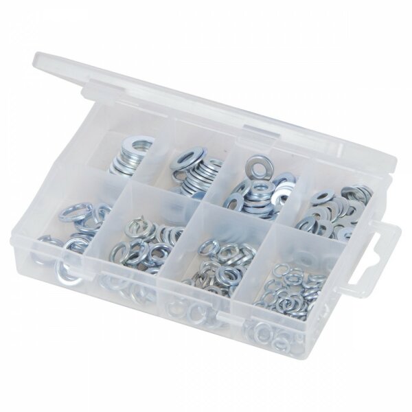 PLAIN WASHER PACK, 108 PIECES