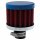 FILTER, ENGINE BREATHER, 12MM INLET, BLUE, AFTERMARKET