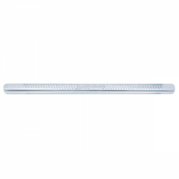 TREADPLATES, MINI COOPER &amp; CHEQUER, STAINLESS STEEL, PAIR