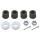 BUSH SET, WISHBONE, UPPER INNER, RUBBER