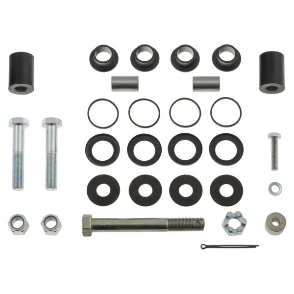 BUSH SET, TRUNNION, LOWER OUTER, RUBBER