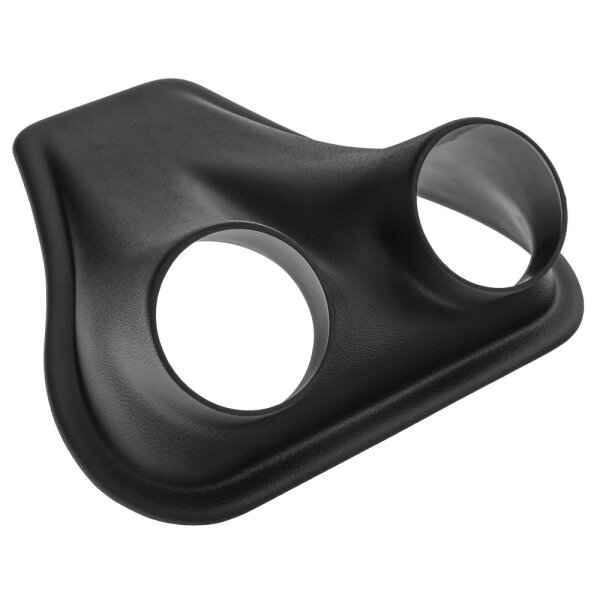 AIR SCOOP SIDE TWIN BLACK 70MM