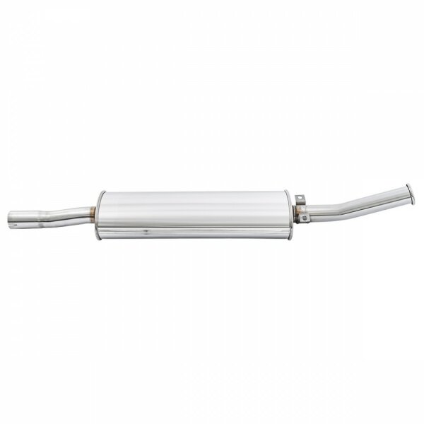 EXHAUST, SILENCER, RC40 CENTRE EXIT, STAINLESS STEEL