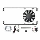 Elektrol&uuml;fter Einbausatz, 255mm, Sauger, minus...