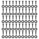 SCREW SET BLACK TRIM 55 PCE (TRIM PANEL FITTING KIT)