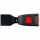 SEAT BELT, REAR, STATIC, LAP ONLY, BLACK, EACH