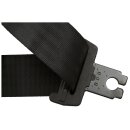 3-Punkt-Rollgurte hinten, schwarz