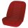 SEAT COVER SET, VINYL, MATADOR RED, PAIR