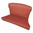 SEAT COVER SET, REAR, 2 DOOR, VINYL, MAROON/MAROON