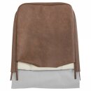 SEAT COVER, FRONT, FOLDING SQUAB, VINYL, AUTUMN LEAF