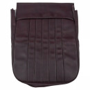 SEAT COVER, FRONT, BASE, VINYL, MAROON