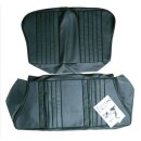 SEAT COVER SET, REAR, 2 DOOR, VINYL, SUEDE GREEN