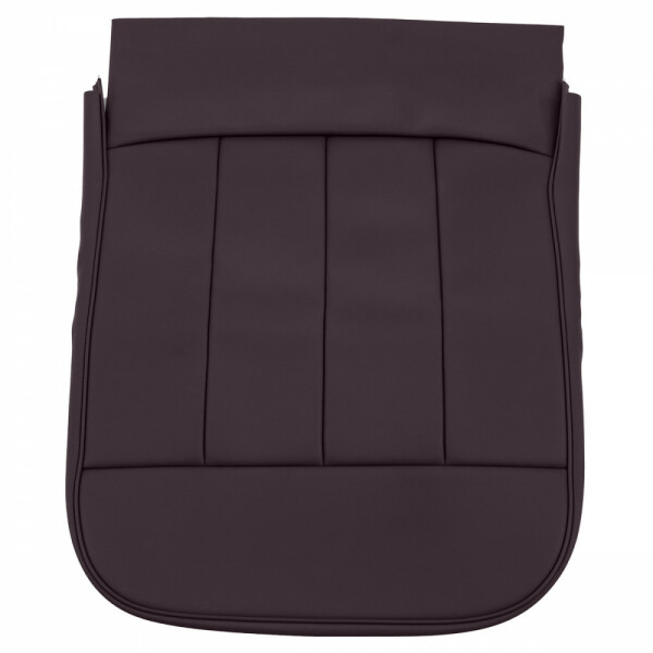 SEAT COVER, FRONT, BASE, VINYL, MAROON