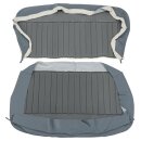 SEAT COVER SET, REAR, 4 DOOR, VINYL, DUOTONE, MINOR BLUE