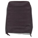 SEAT COVER MM 56-59 FRONT, FIXED SQUAB MAROON, LEATHER